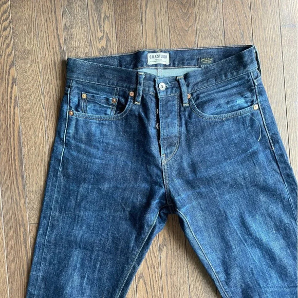 C.O.F Studio Circle Of Friends Candiani Medium Wash Denim Jeans Size 30 - Picture 3 of 13